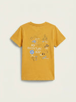 Boys Henly T Shirt - Mustard