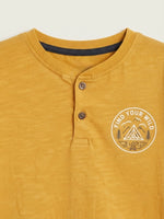 Boys Henly T Shirt - Mustard