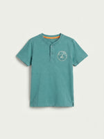 Boys Henly T Shirt - Seafoam