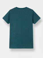 Boys Round Neck T Shirt - Ocean Teal
