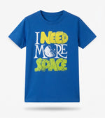 Boys Round Neck T Shirt - Royal Blue