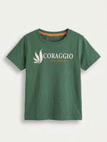 Boys Printed T Shirt - Green