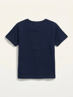 Boys Printed T Shirt - Navy Blue