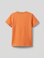 Boys Printed T Shirt - Orange