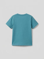 Boys Printed T Shirt - Teal