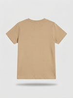Boys Printed T Shirt - Beige