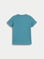 Boys Printed T Shirt - Teal