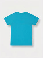 Boys Raglan Sleeve T Shirt - Bright Turquoise