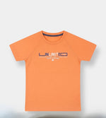 Boys Raglan Sleeve T Shirt - Vibrant Orange