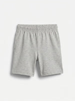 Boys Round Neck T Shirt with Shorts Set - Deep Emerald Teal / Heather Light Grey