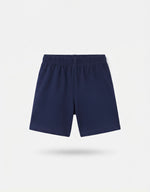 Boys Sleeveless T Shirt with Shorts Set - Olive Khaki / Midnight Navy