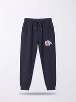 Boys Pants with Ankle Cuff - Dark Slate Grey