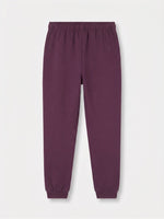 Boys Pants with Ankle Cuff - Deep Plum