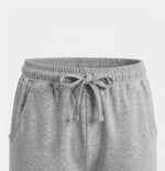 Boys Pants with Ankle Cuff - Heather Grey