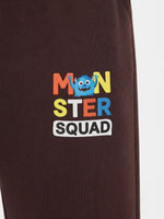 Boys Pants with Ankle Cuff - Rich Brown