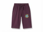 Boys 3/4th Pants - Deep Plum