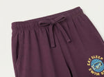 Boys 3/4th Pants - Deep Plum