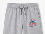Boys 3/4th Pants - Heather Grey