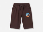 Boys 3/4th Pants - Rich Brown