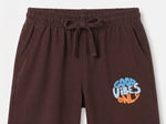 Boys 3/4th Pants - Rich Brown