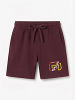 Boys Shorts - Dark Burgundy