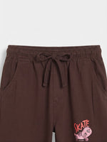 Boys Full Pants - Rich Brown